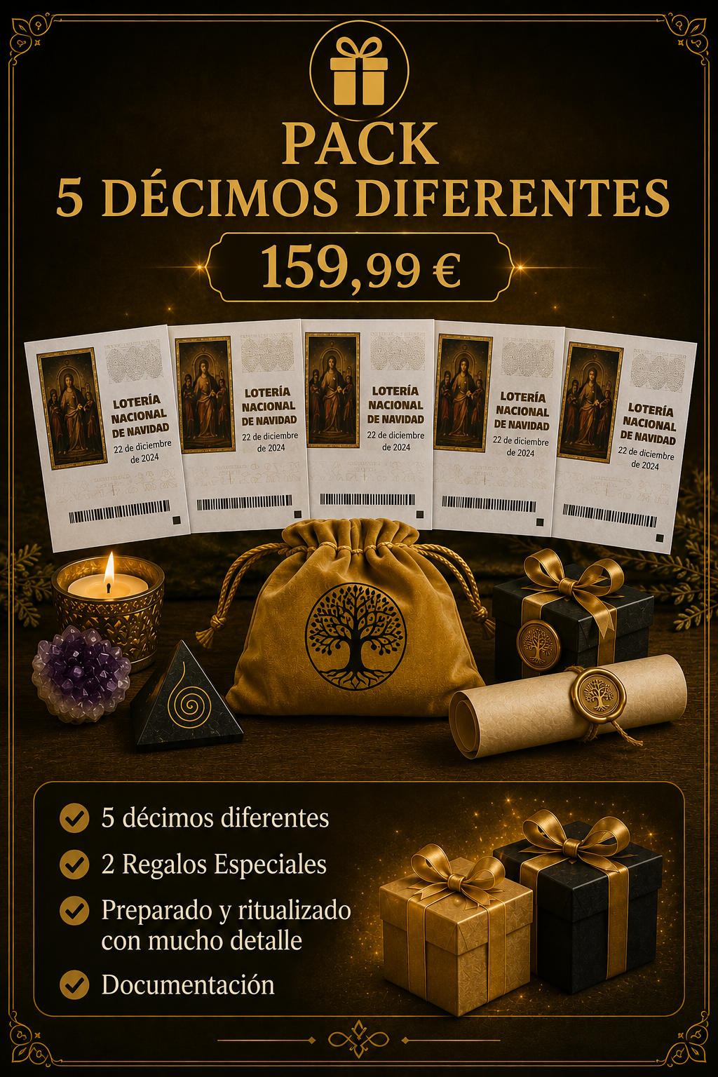 Loteria de Navidad 2026 Opciones