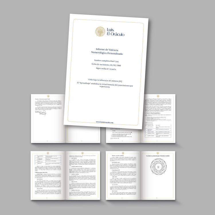 Informe de Videncia Numerológica